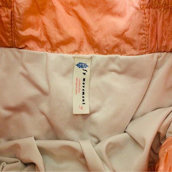 Free People Movement Womens Pink The Way Home Nylon Shorts Size Large - Picture 4 of 4